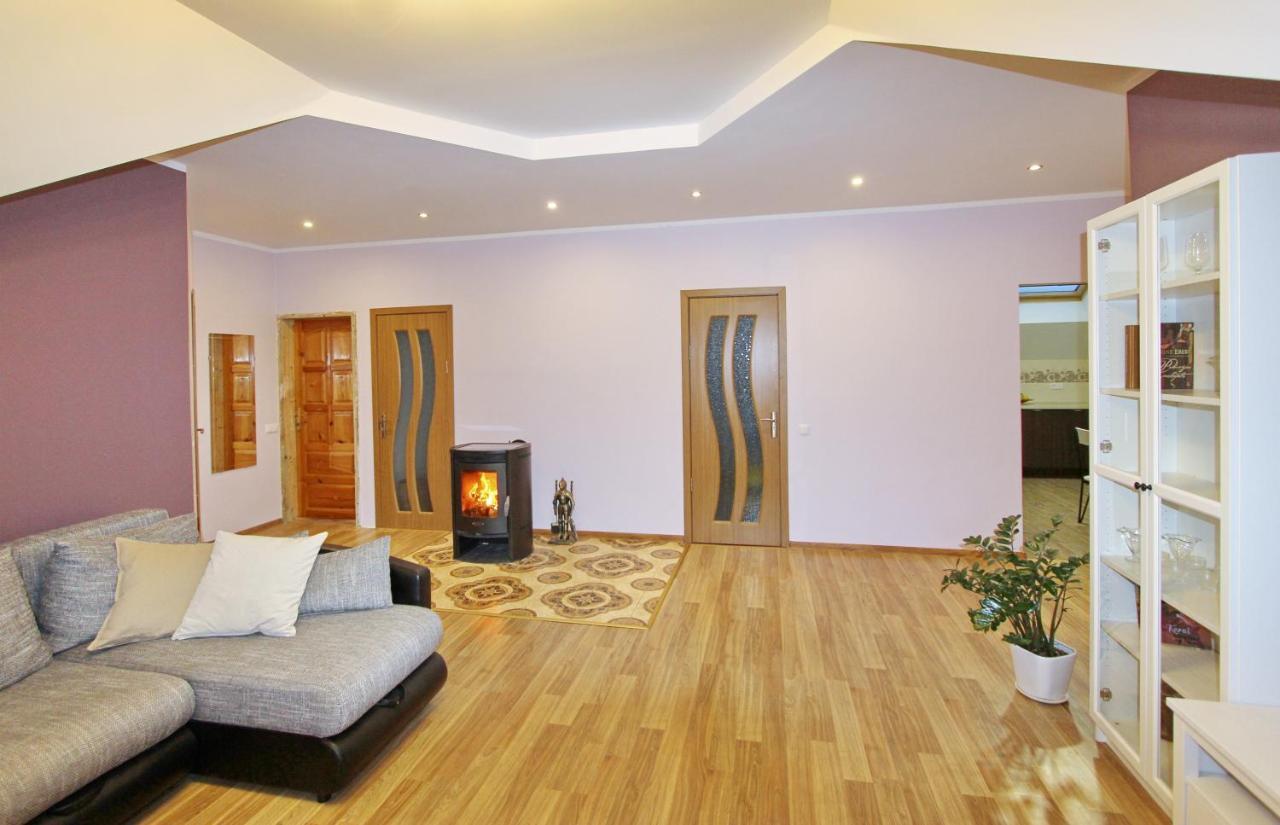 Apartments By The Lake With Fireplace Trakai Esterno foto