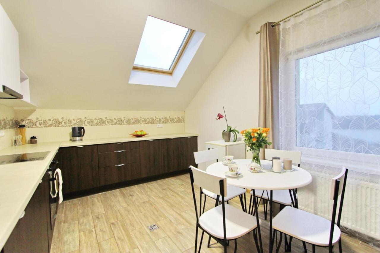 Apartments By The Lake With Fireplace Trakai Esterno foto
