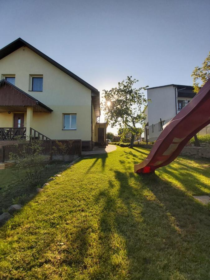 Apartments By The Lake With Fireplace Trakai Esterno foto